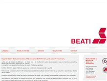 Tablet Screenshot of beati.ch